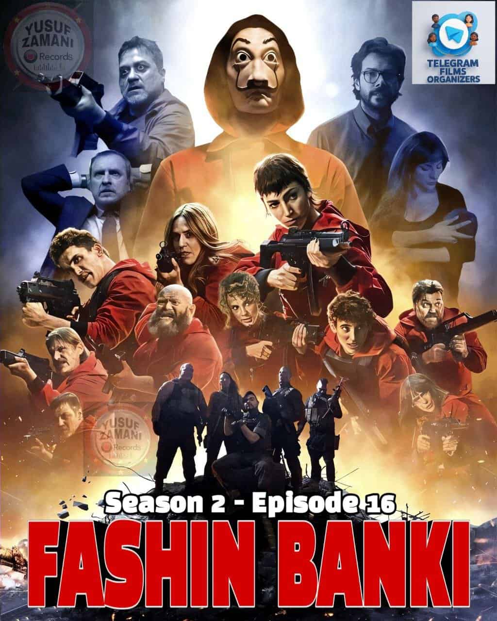 FASHIN BANKI 16 19 1. Action-filled drama series featuring intense gunfights and strategic team missions on Arewa Movies TV.